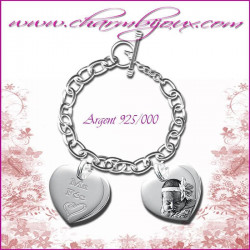 bracelet-charm-2-pendentifs-argent-coeur-droit-avec-gravure-2-photo-offerte-et-gravure-prenom-date